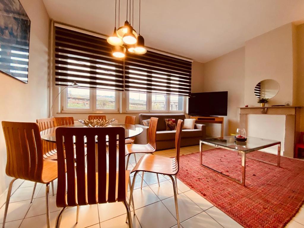 Fenêtre sur le Standard de Liège Ougree Exterior foto
