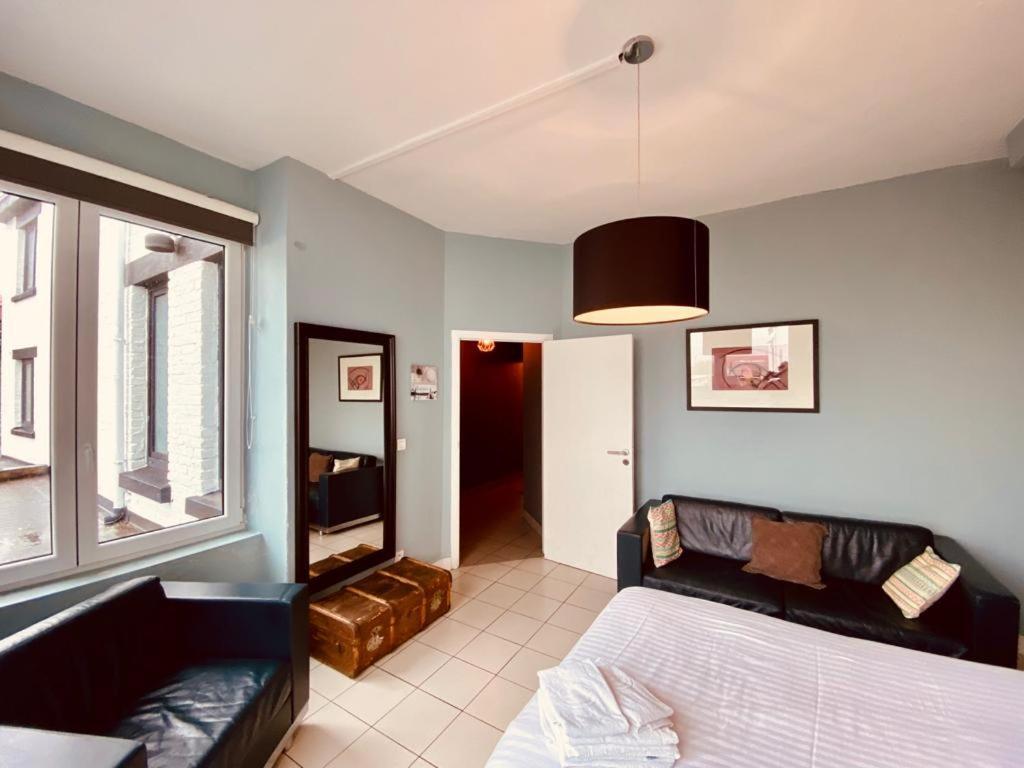 Fenêtre sur le Standard de Liège Ougree Exterior foto