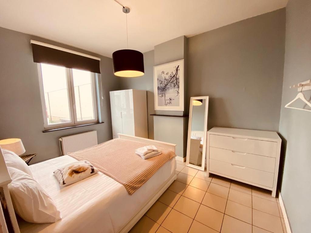 Fenêtre sur le Standard de Liège Ougree Exterior foto